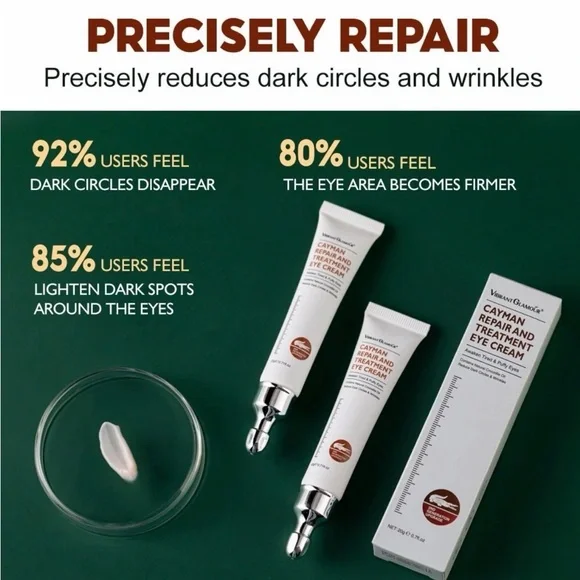 Vibrant Cayman Repair and Treatment Eye Cream — White with Red Accents - Picture 5 of 6